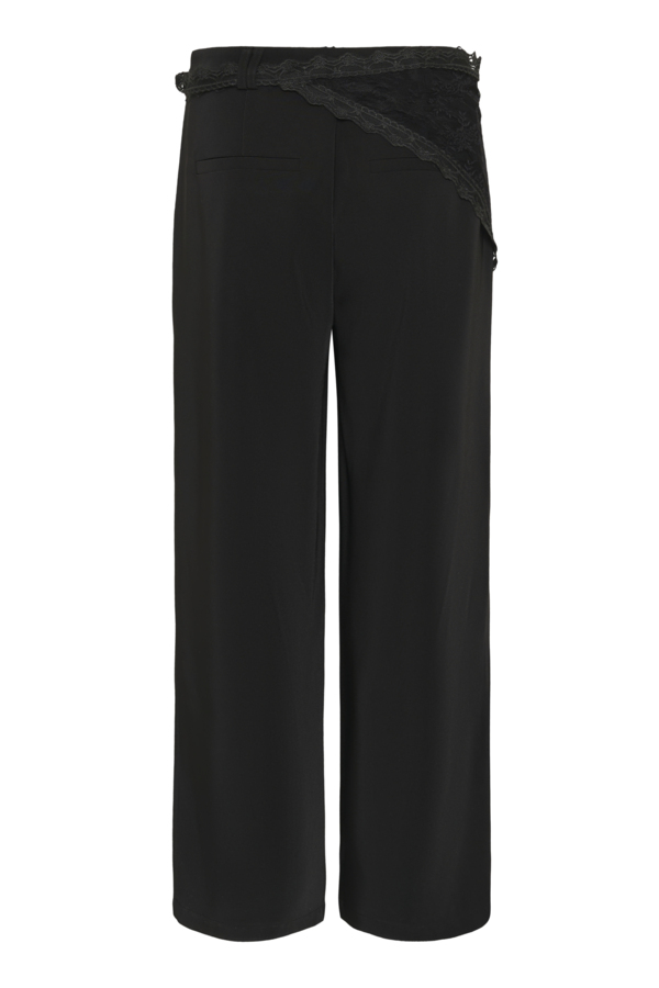 Pantalon ceinturé Bine – CREAM