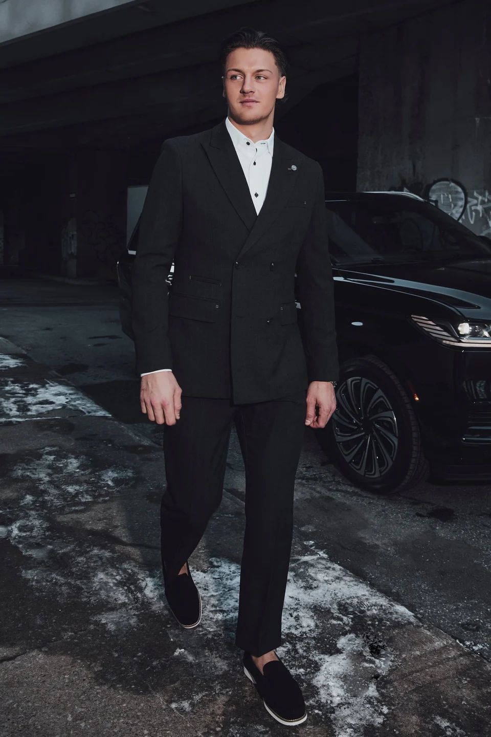 Pantalon Bomer-Webley – AU NOIR