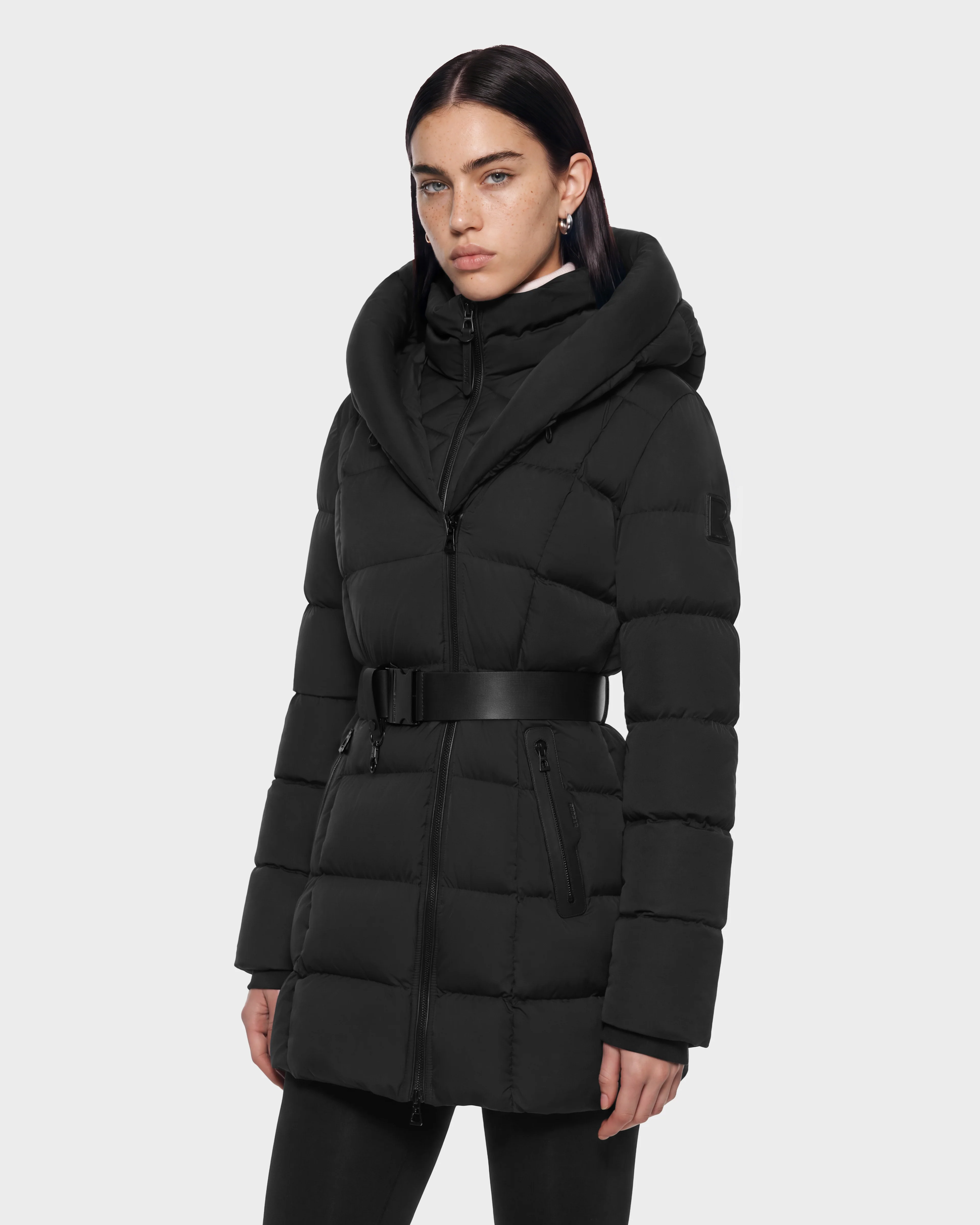 Manteau matelassé ceinturé Taylor M – RUDSAK