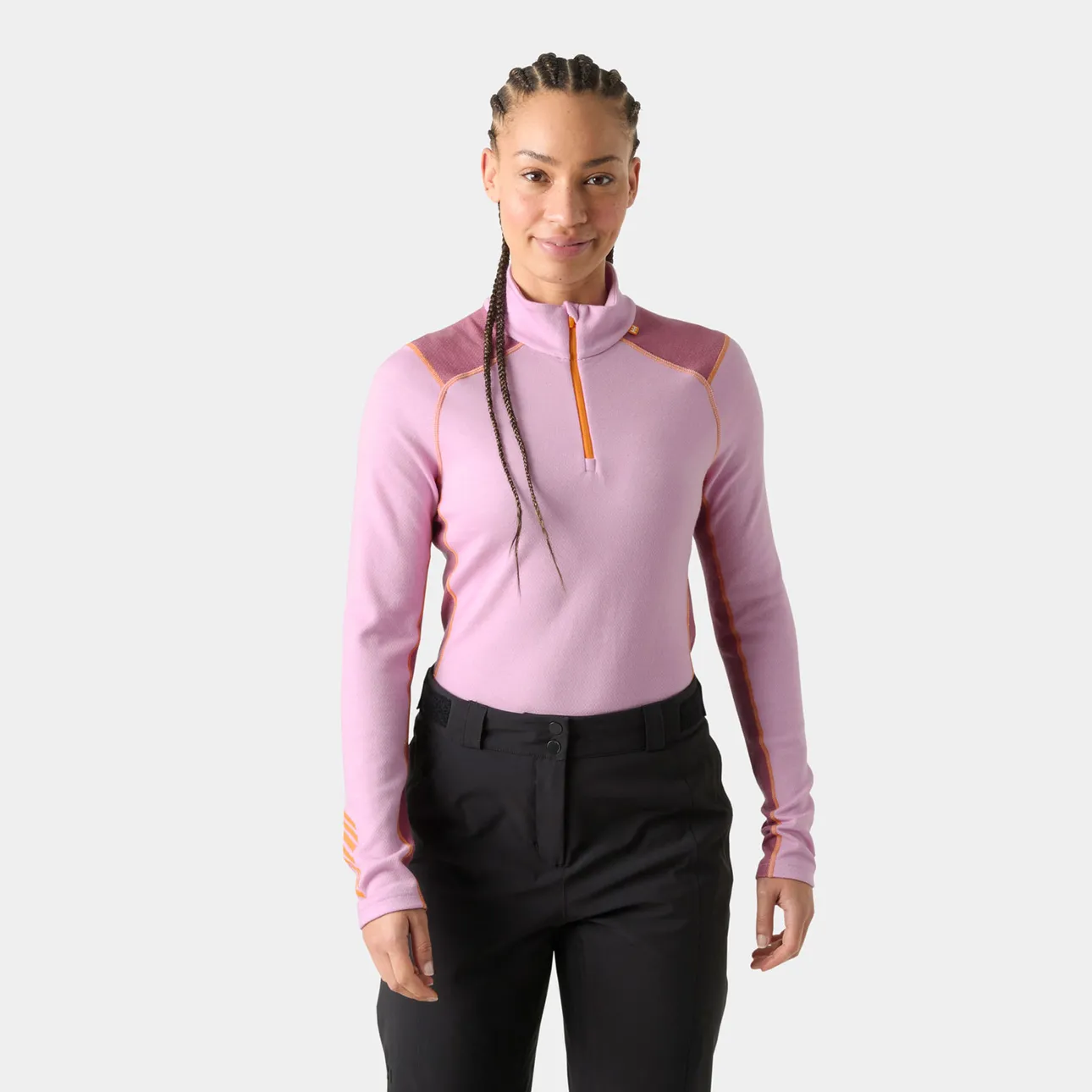 Haut thermique Demi-zip en Merino - HELLY HANSEN - 49377-053 - Helly Hansen