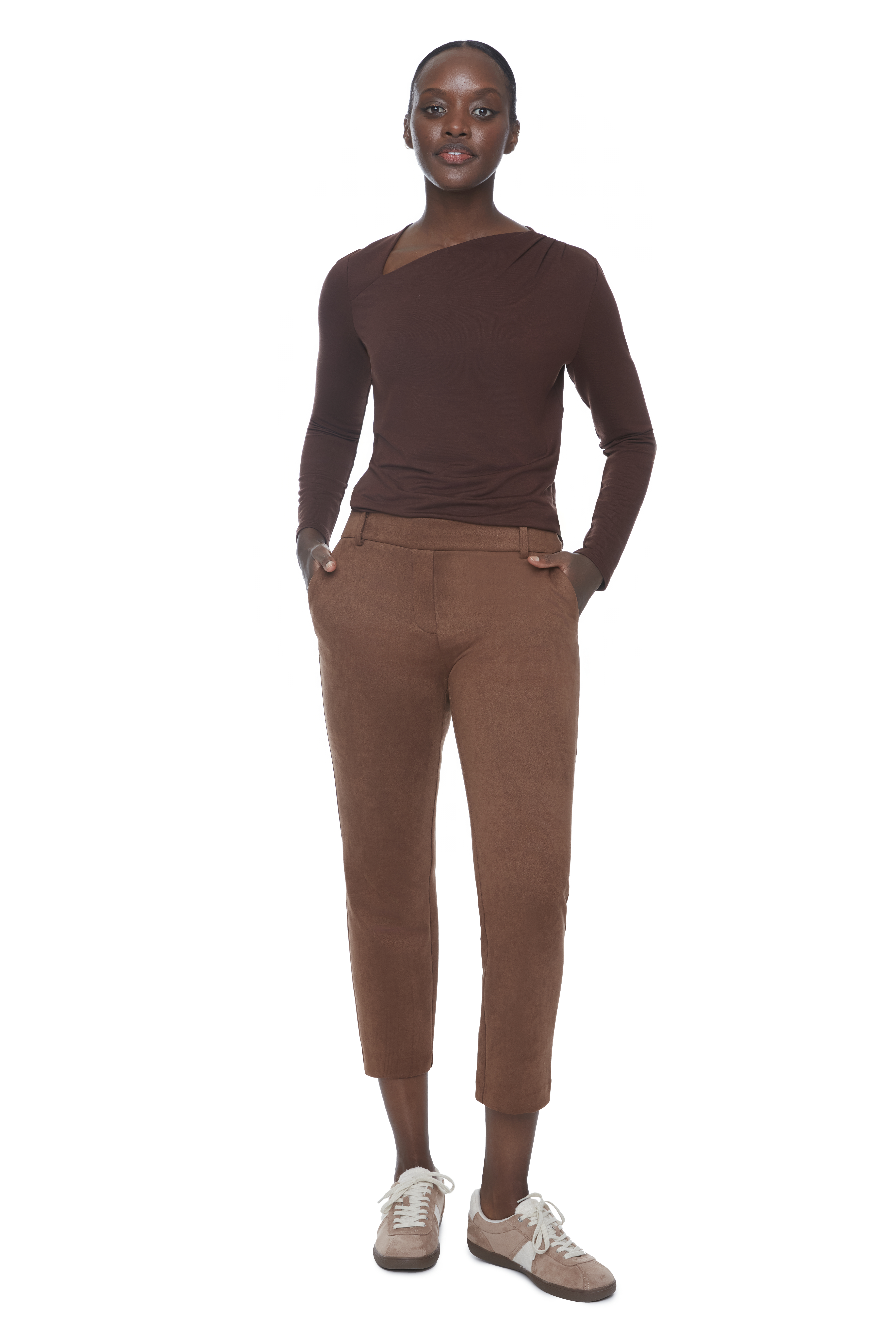 Pantalon court en suédine – I LOVE TYLER MADISON - 626024 - I LOVE TYLER MADISON