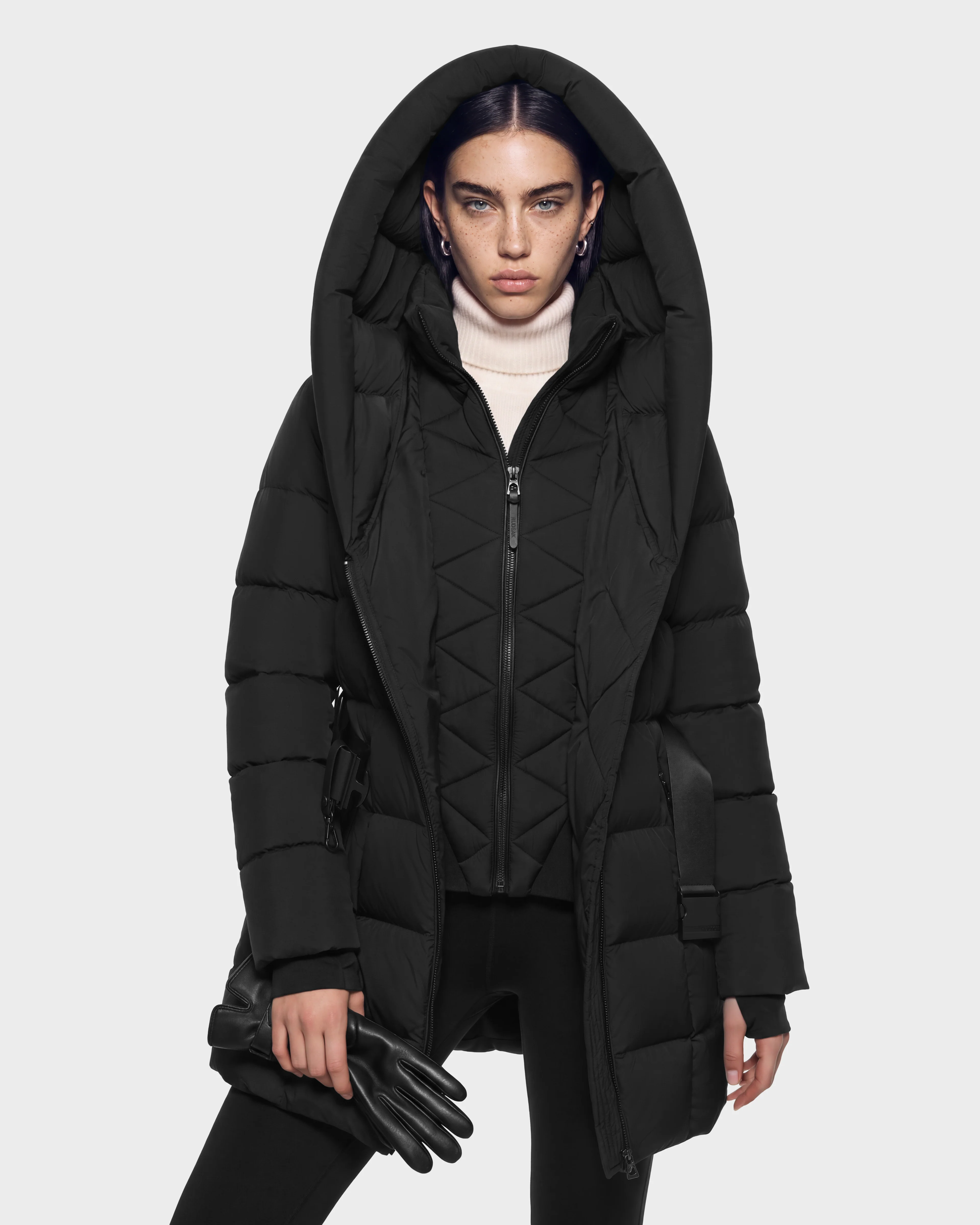 Manteau matelassé ceinturé Taylor M – RUDSAK