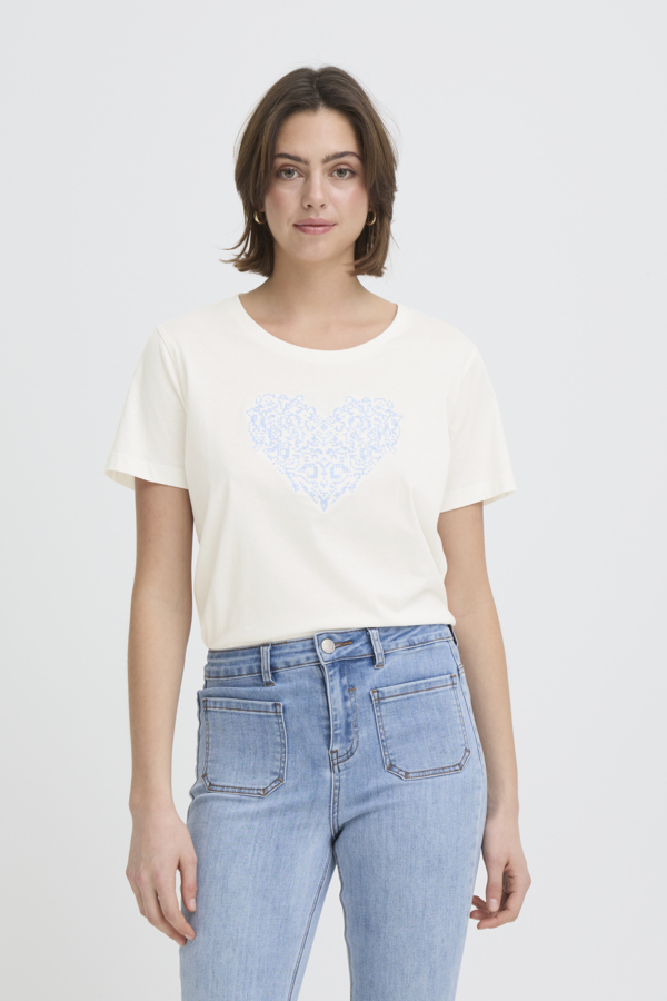 T-shirt Classique Riasa – FRANSA - 20617603 - FRANSA