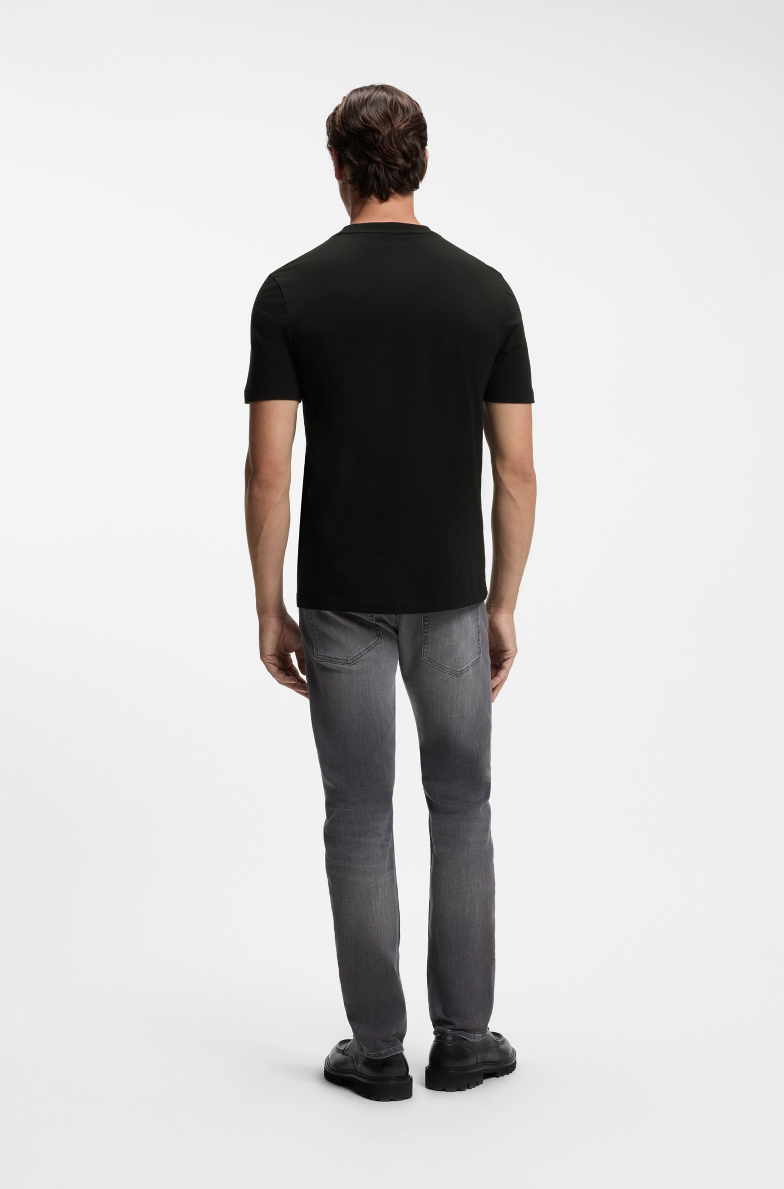 T-shirt en jersey Te_Effect – HUGO BOS