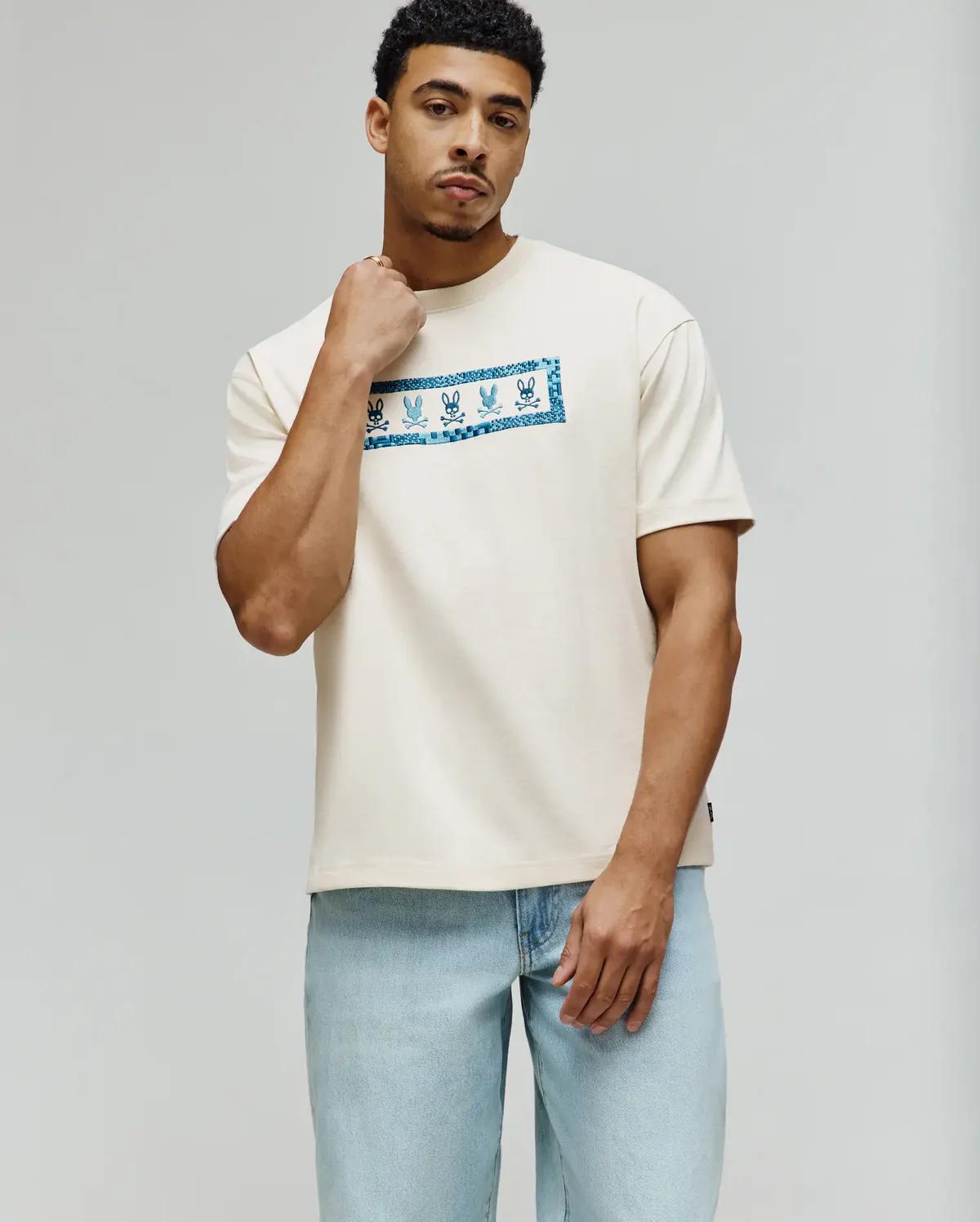 T-shirt oversized Olivier – PSYCHO BUNNY - MT0200204 - Psycho Bunny
