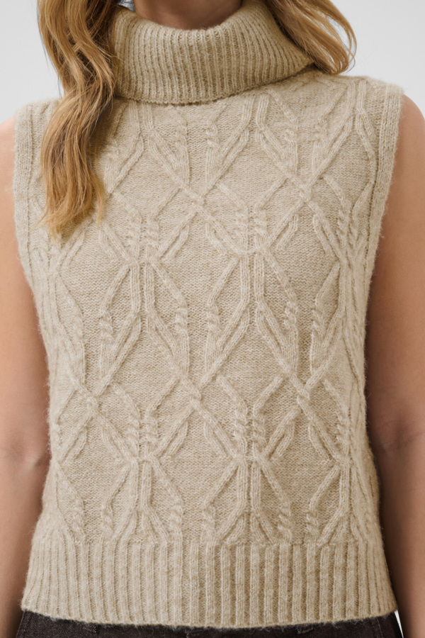 Débardeur tricot Elsie – CREAM