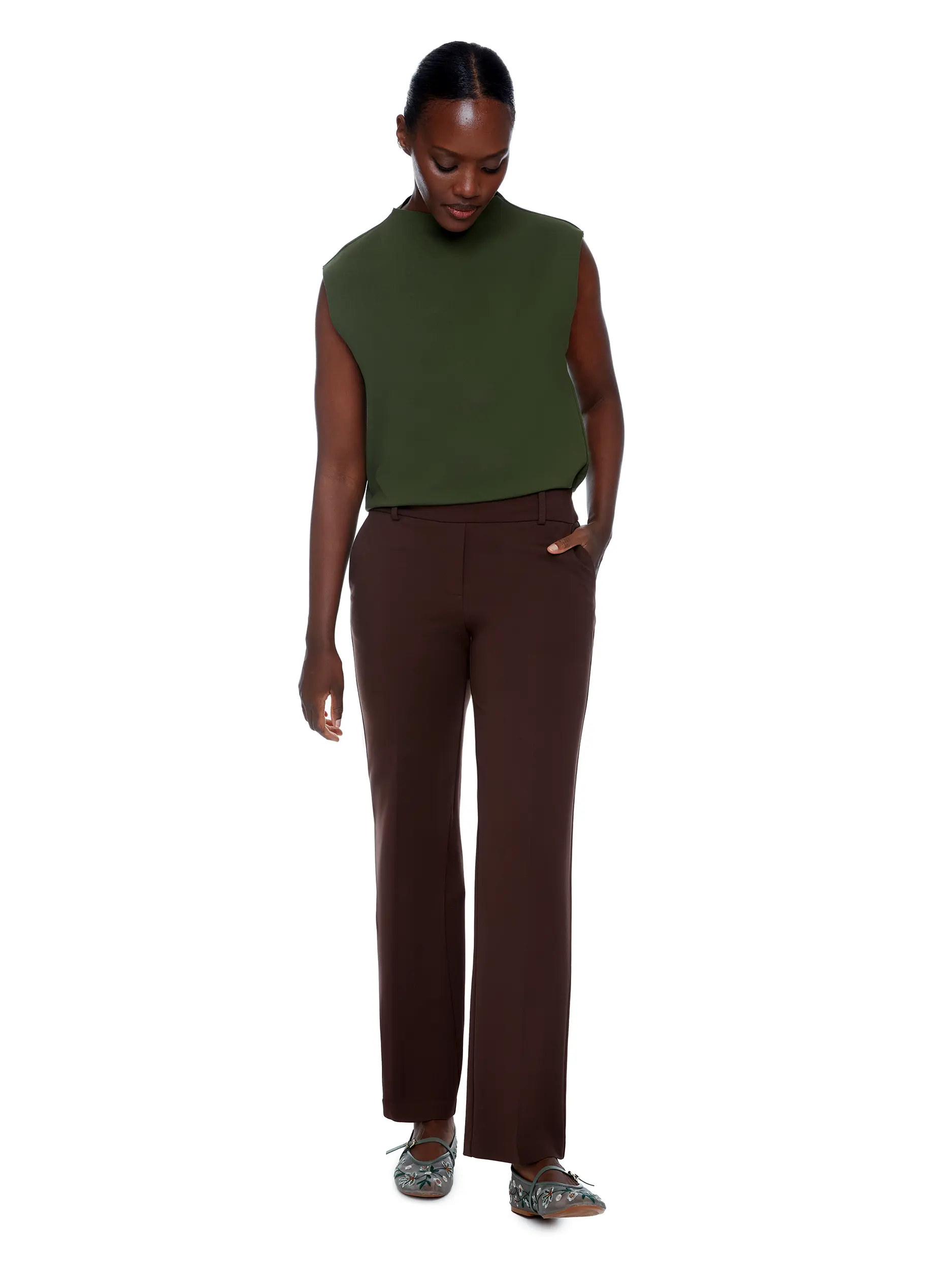 Pantalon droit élégant – I LOVE TYLER MADISON - 626009 - I LOVE TYLER MADISON