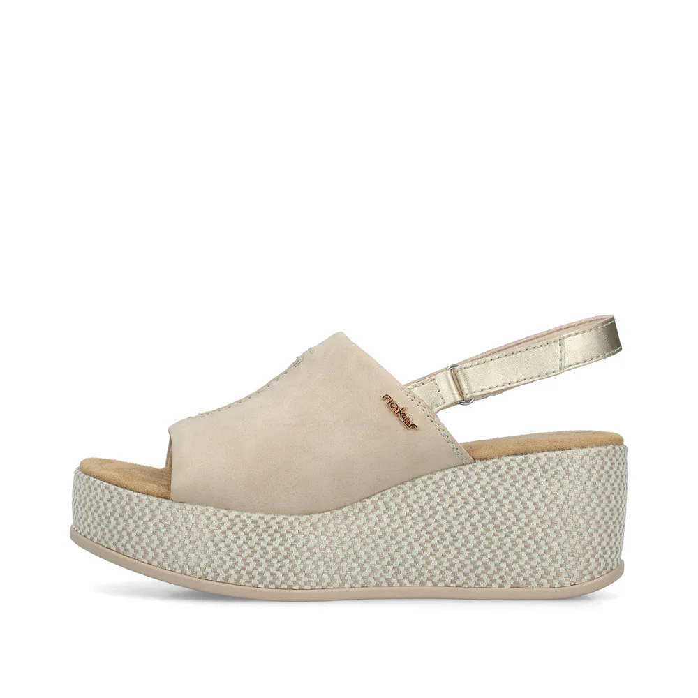 Sandales Rose look estival – RIEKER