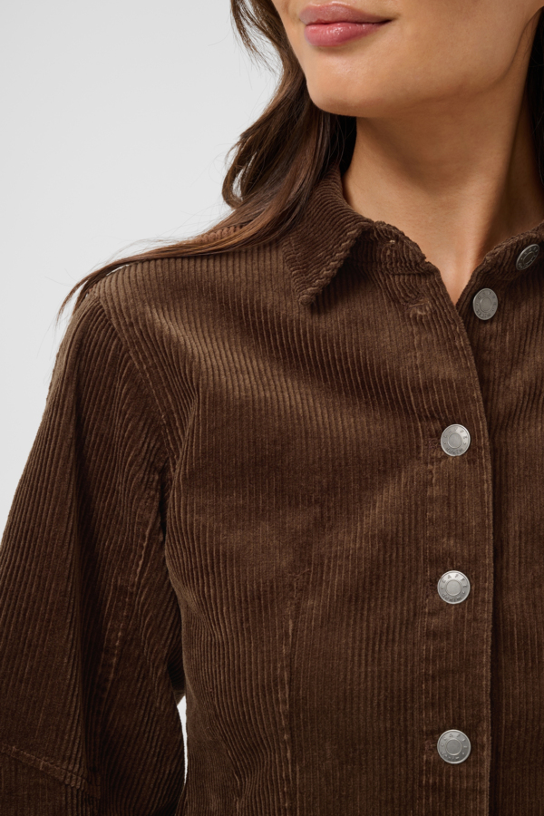 Chemise en velours côtelé Sella – KAFFE
