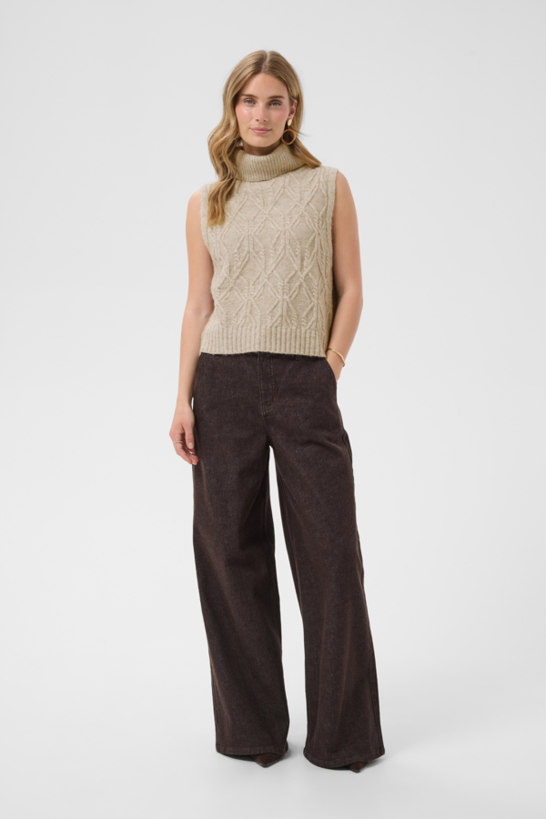 Débardeur tricot Elsie – CREAM