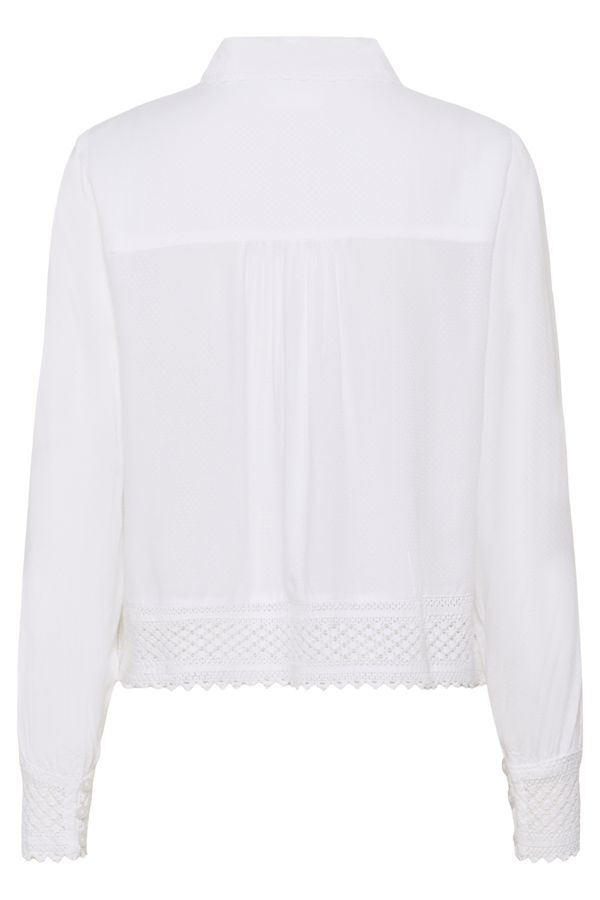 Blouse élégante Floriza – CREAM