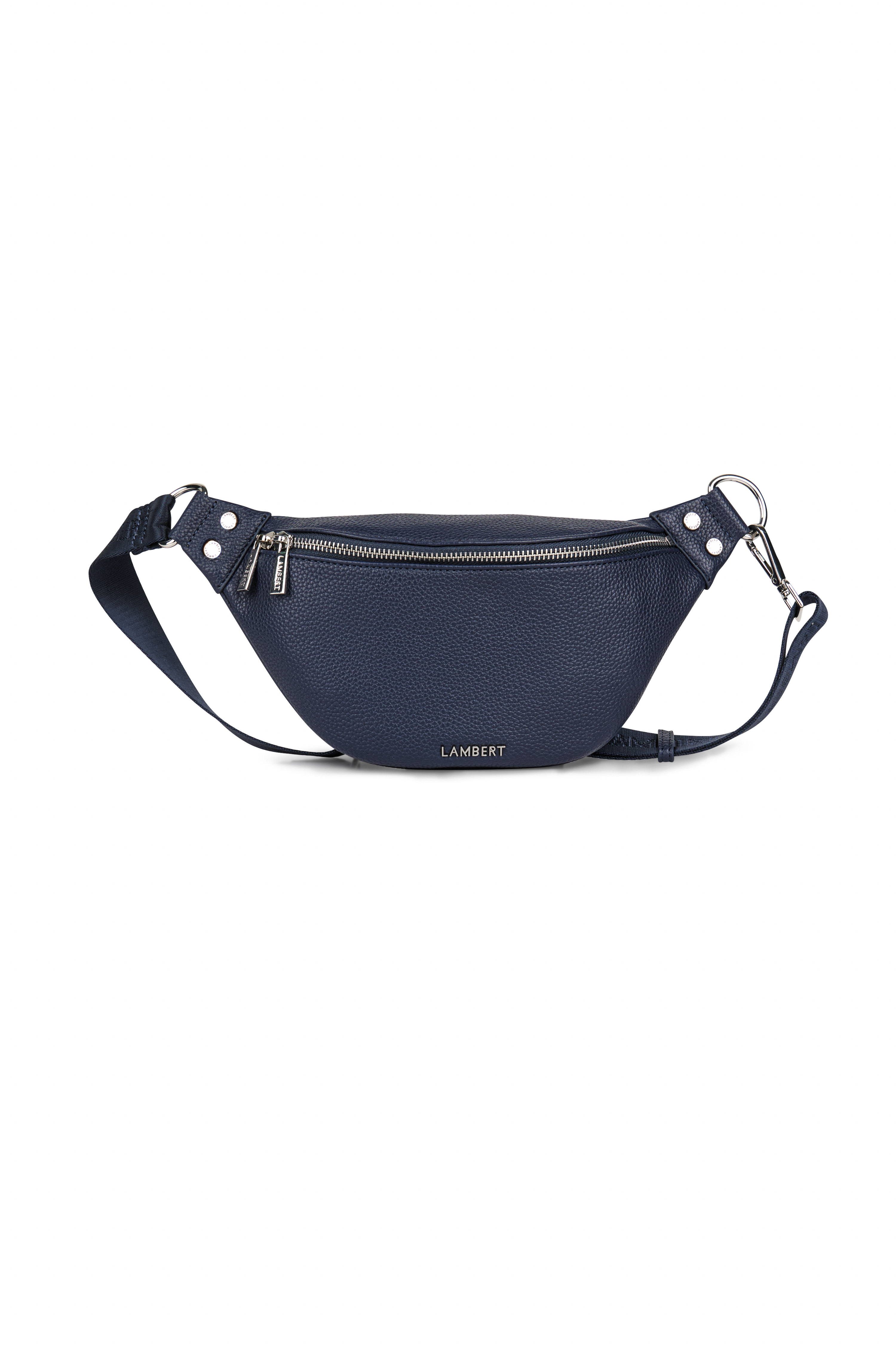 Le Sarah - Sac banane en cuir vegan - LAMBERT - SARAH-MARINE-PEBR - LAMBERT