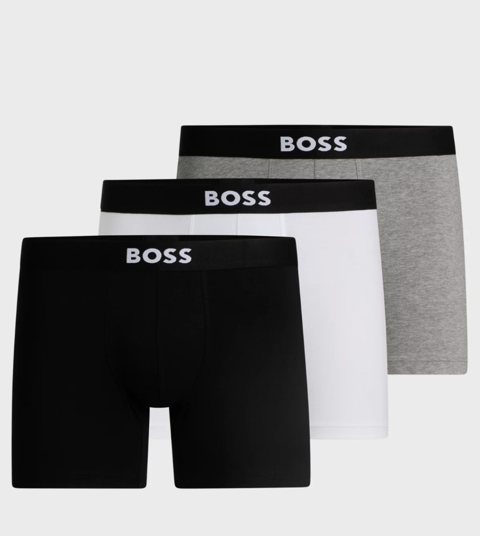 Lot de 3 boxers - HUGO BOSS - 50544272 - Hugo Boss