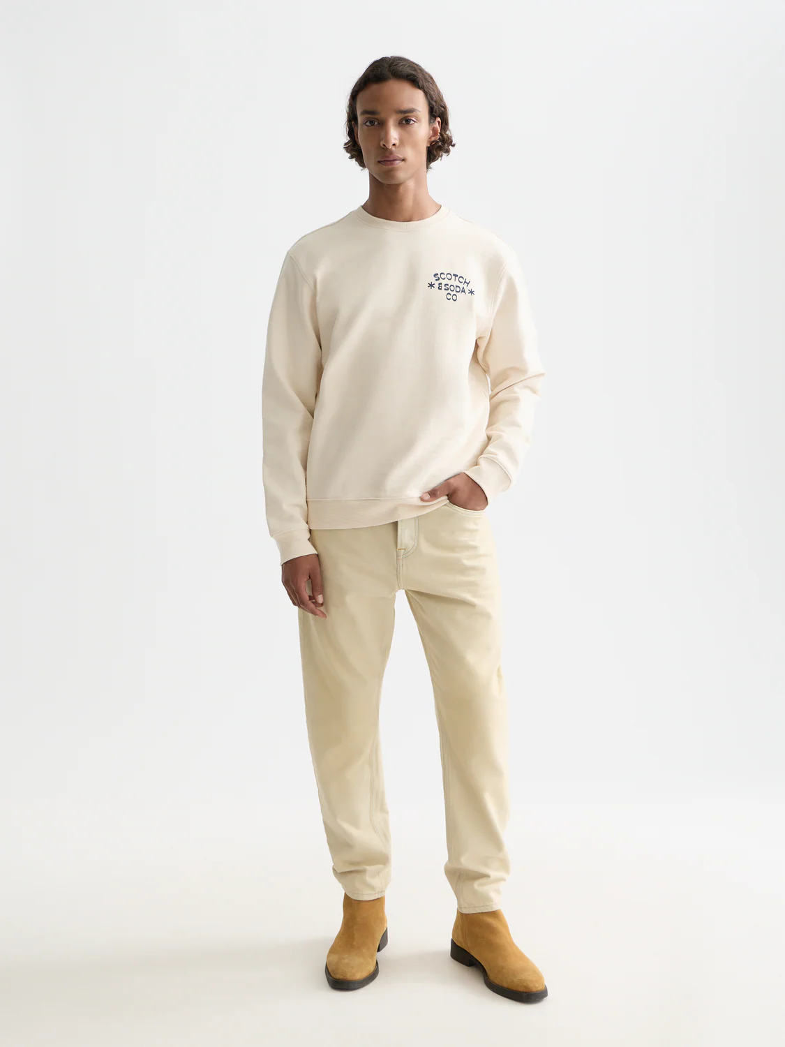 Sweatshirt classique à logo – SCOTCH & SODA