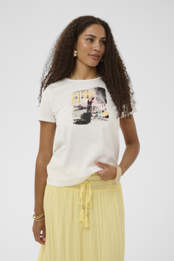 T-shirt Strina – CREAM - 10615085 - CREAM