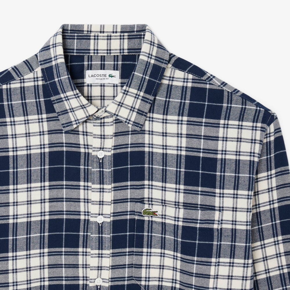 Chemise en flanelle à carreaux – LACOSTE