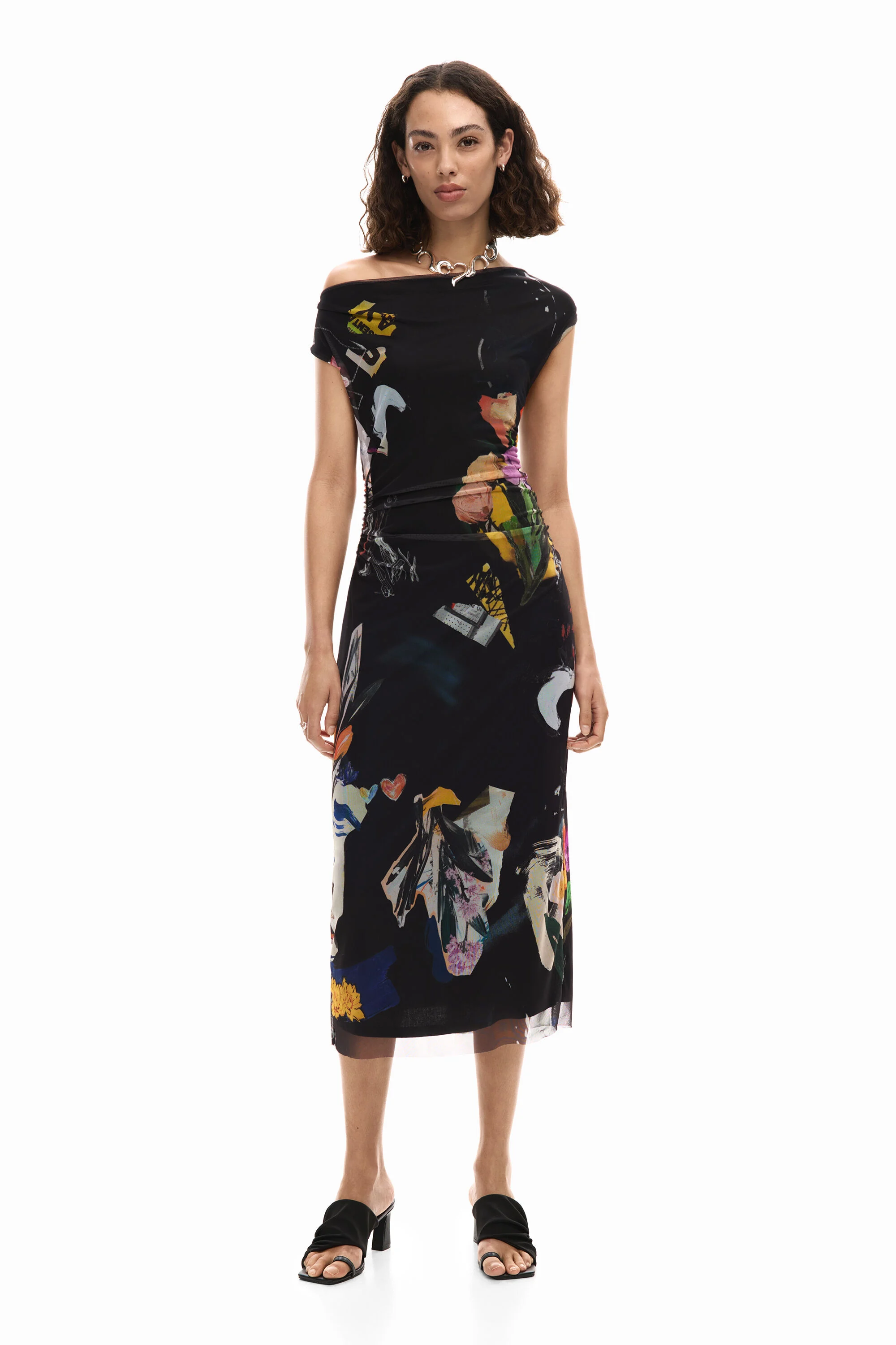 Robe Midi Imprimée – DESIGUAL