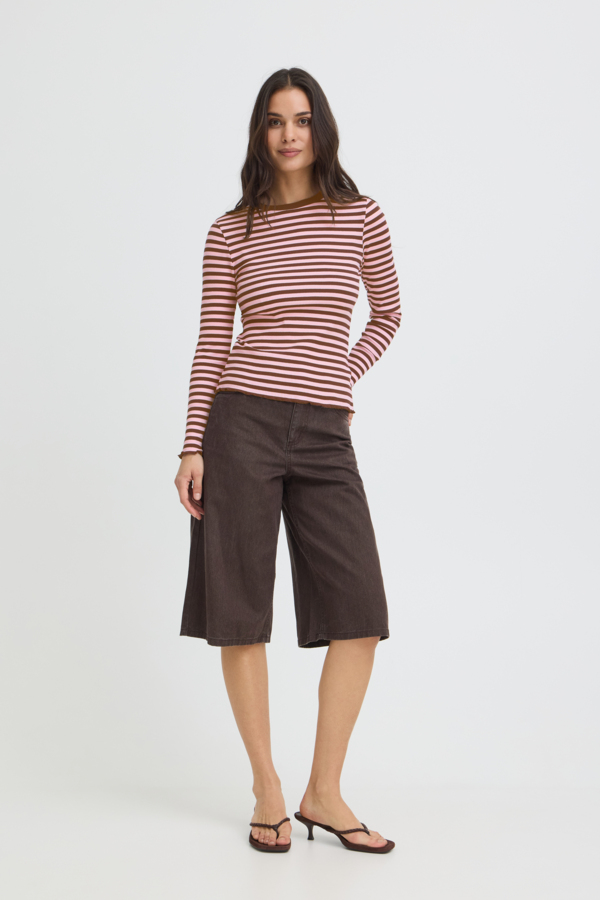 T-shirt Sinne côtelé – B.YOUNG