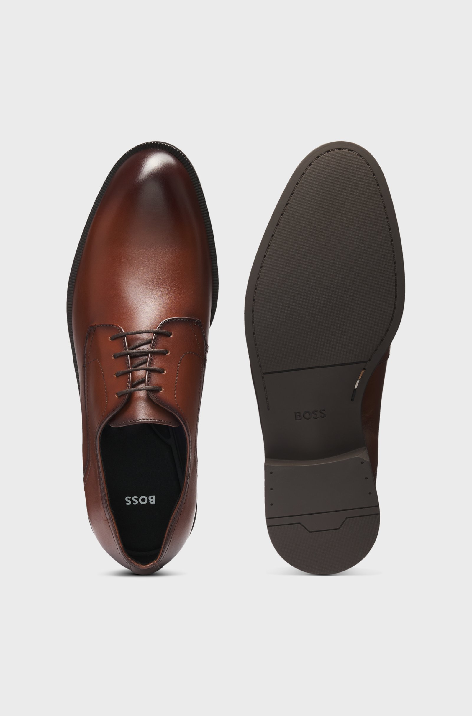 Chaussures derby en cuir – HUGO BOSS