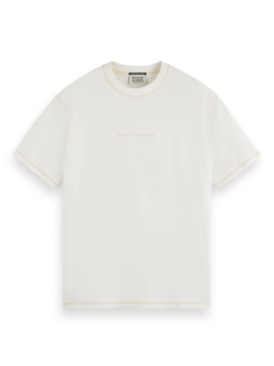T-shirt essentiel logo – SCOTCH & SODA