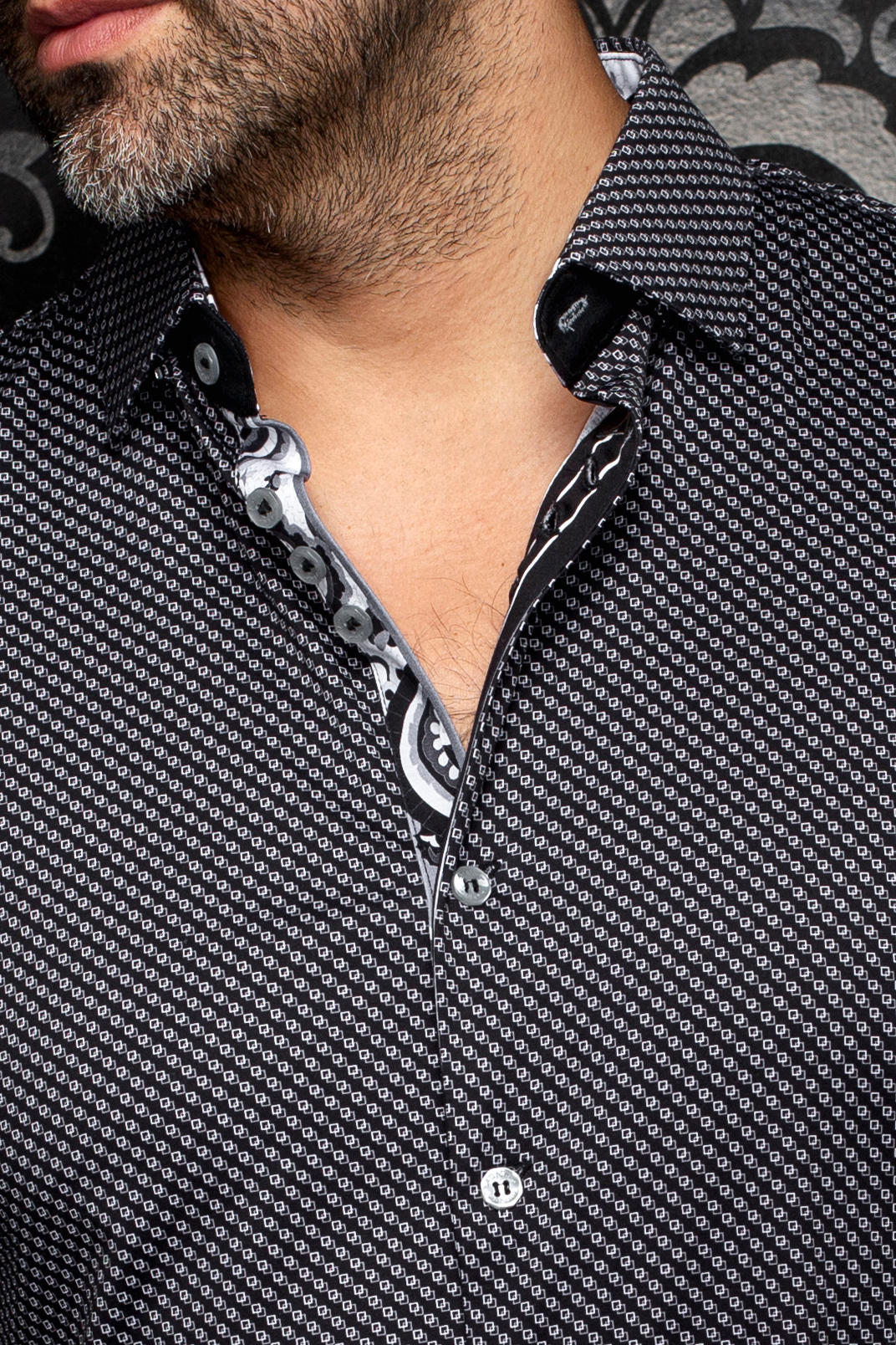 Chemise extensible Sanluca – AU NOIR