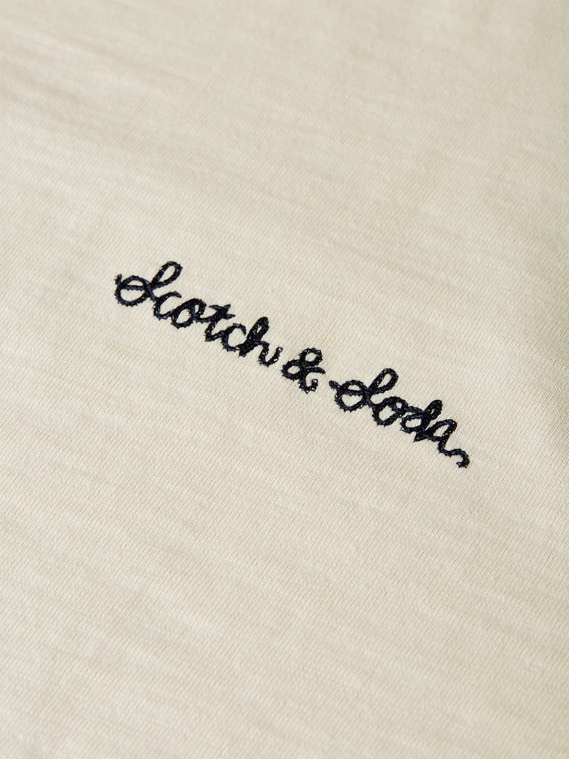 T-shirt logo griffé – SCOTCH & SODA