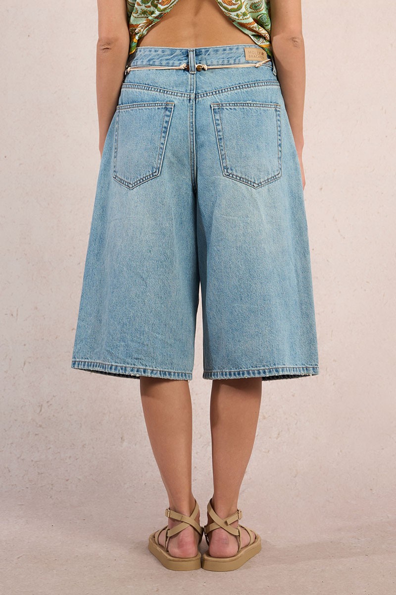 Short en denim ample – MOLLY BRACKEN 