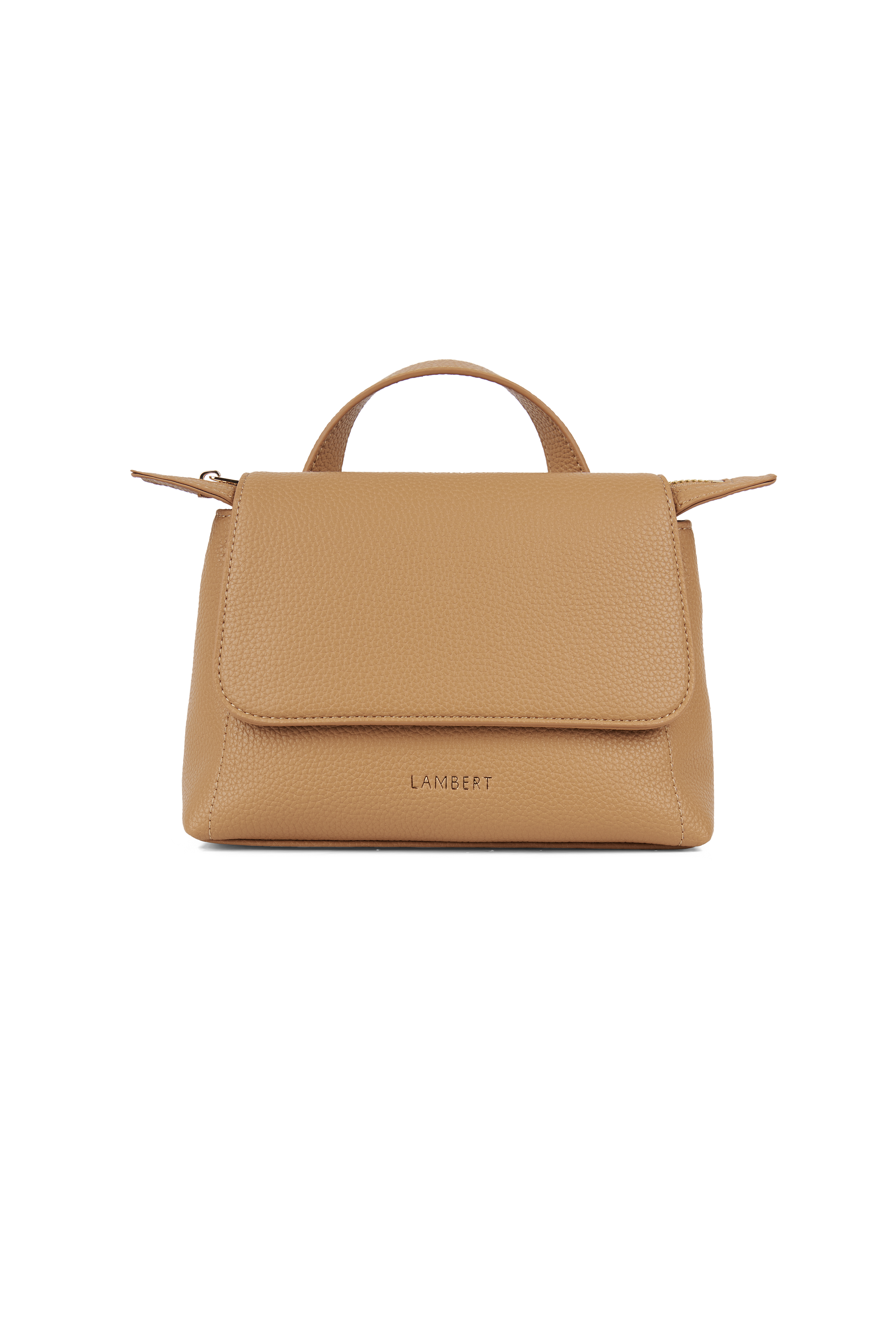 Sac à main 2-en-1 Ginny cuir végan noir – LAMBERT - GINNY-SOUVENIR-PEBR - LAMBERT
