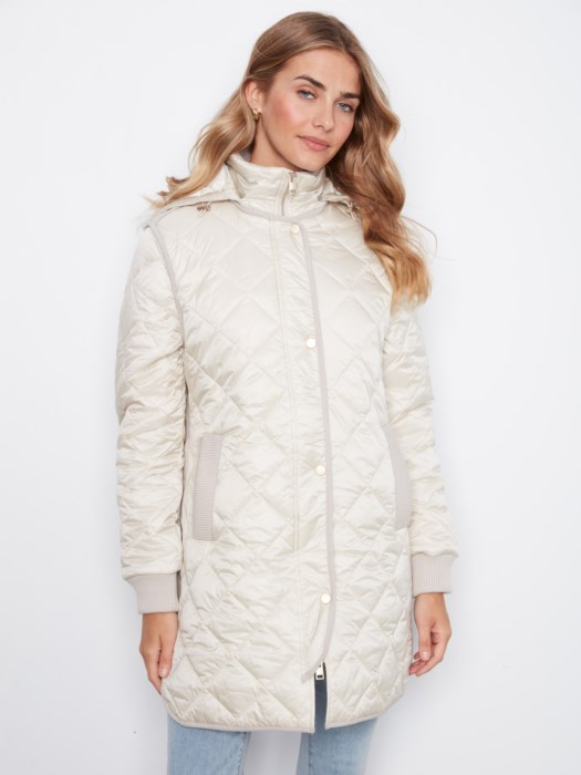 Manteau réversible - CHARLIE B - C6430 - Charlie B