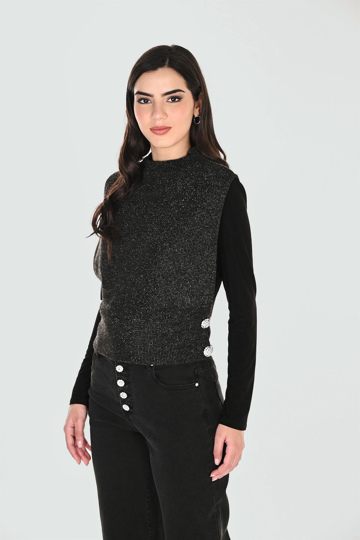Pull sans manches chic – FRANK LYMAN - 263421 - Frank Lyman