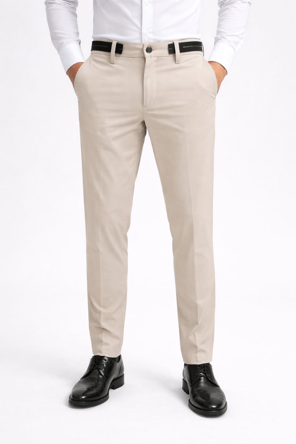 Pantalon extensible habillé à taille élastique – CITADIN - 45SB6PSPP-03 - Citadin