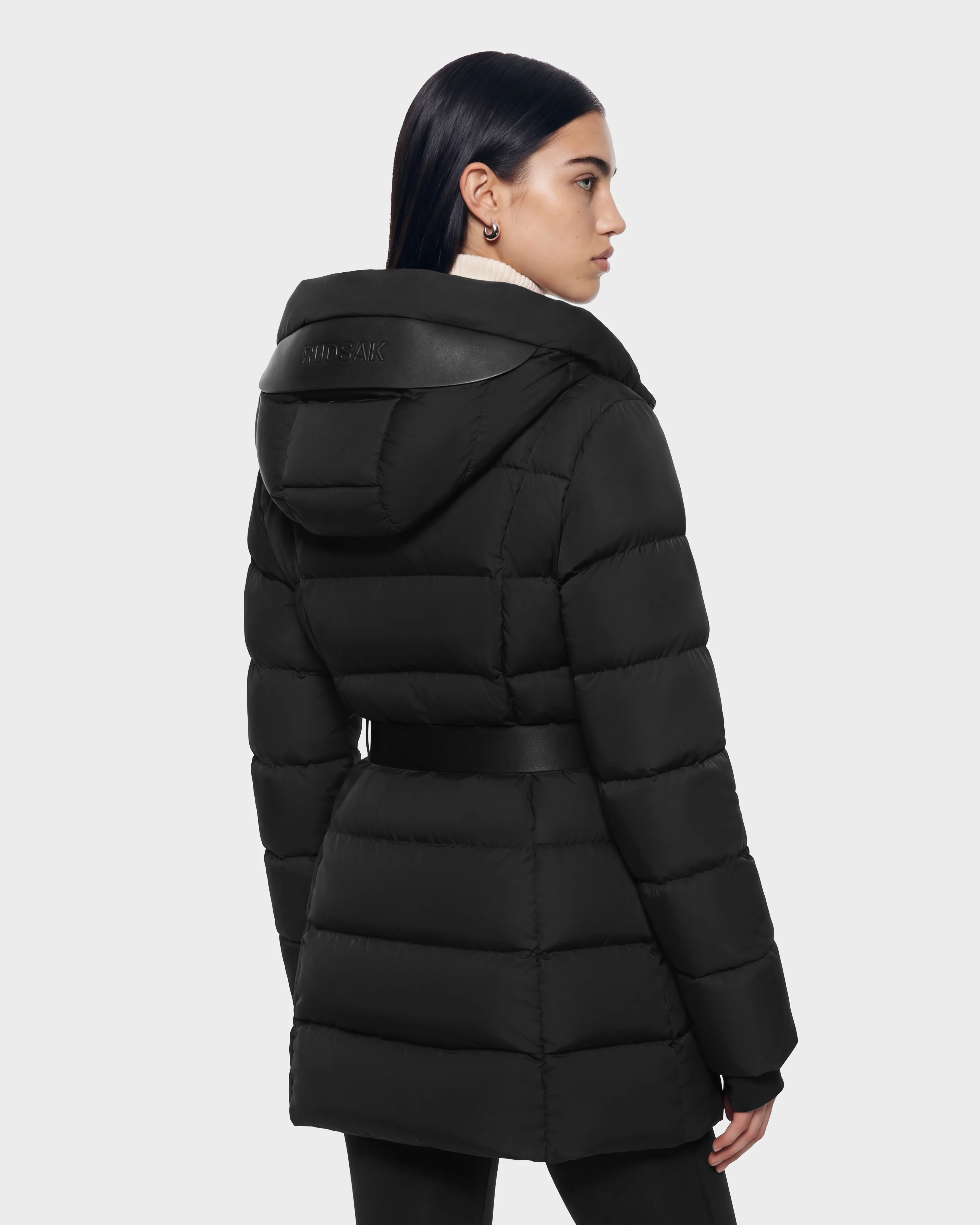 Manteau matelassé ceinturé Taylor M – RUDSAK