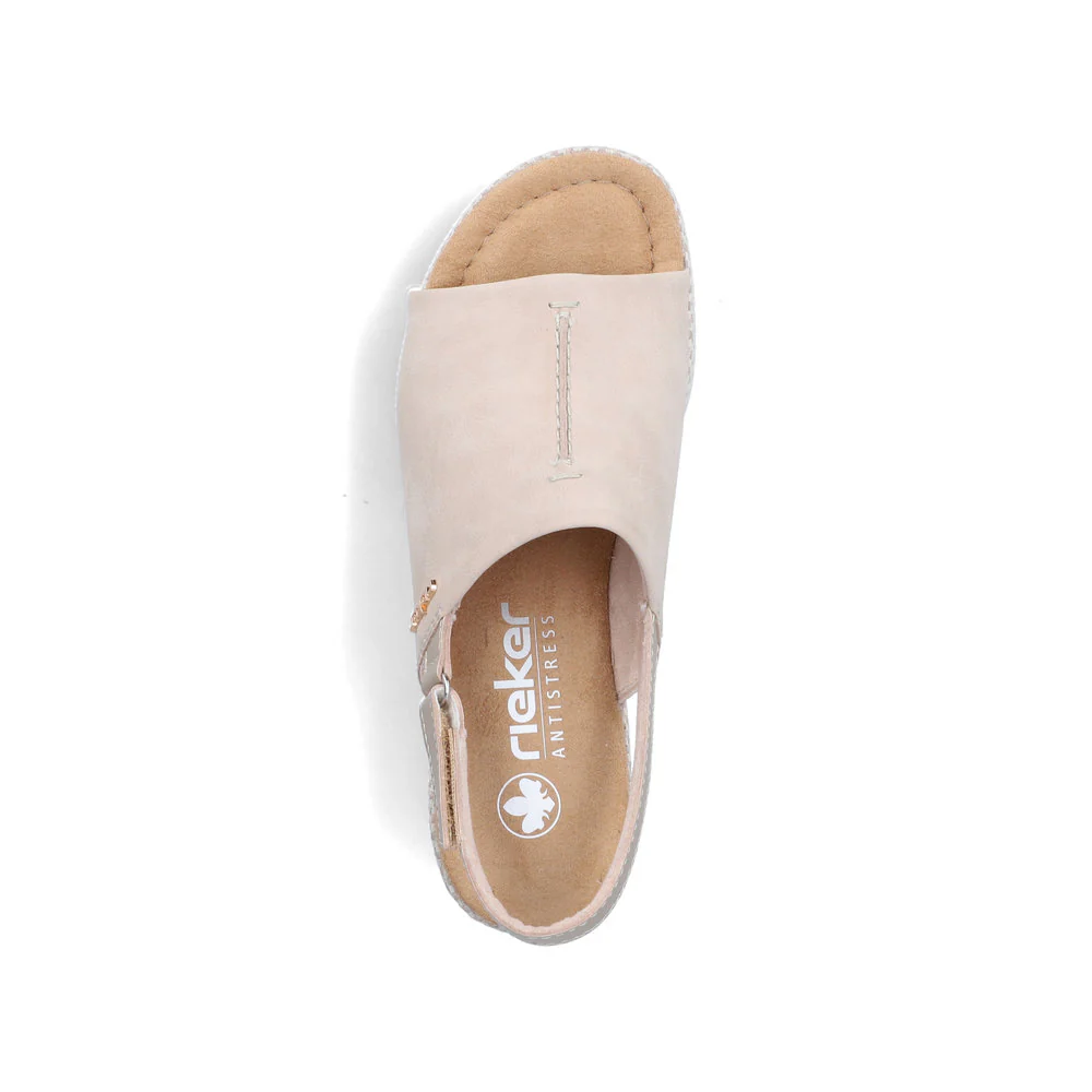 Sandales Rose look estival – RIEKER