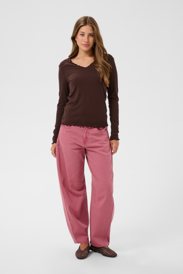 Chandail Ribba V – CREAM