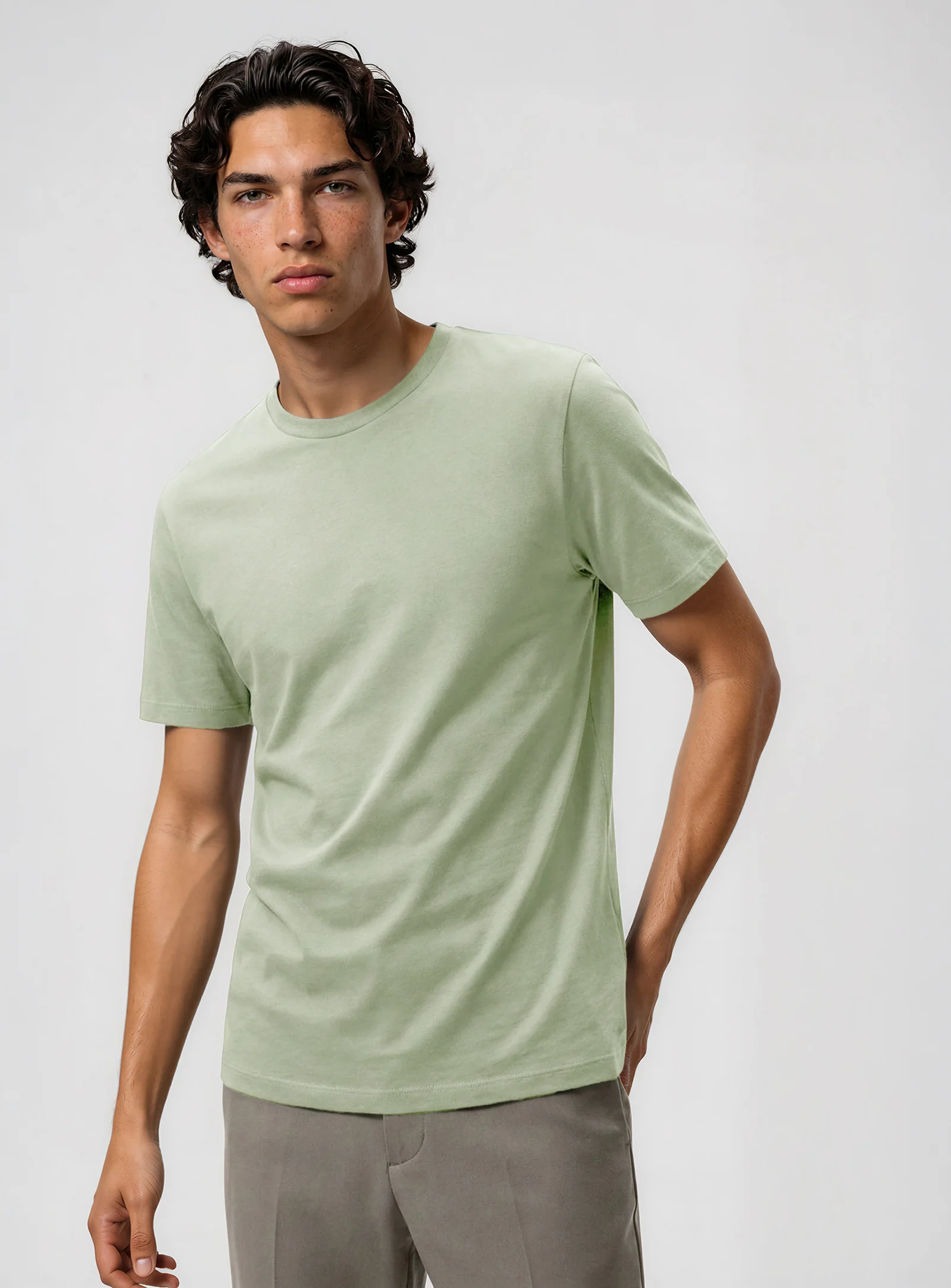 T-shirt essentiel à col rond KIX – POINT ZÉRO - NOOS1000 - POINT ZERO