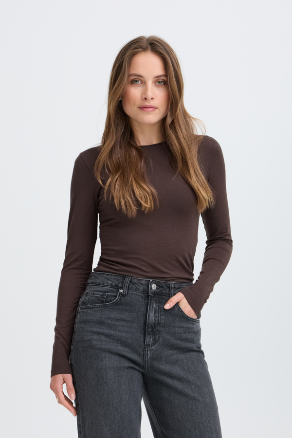 Chandail manches longues Pamila - BYOUNG - 20807594 - B.YOUNG