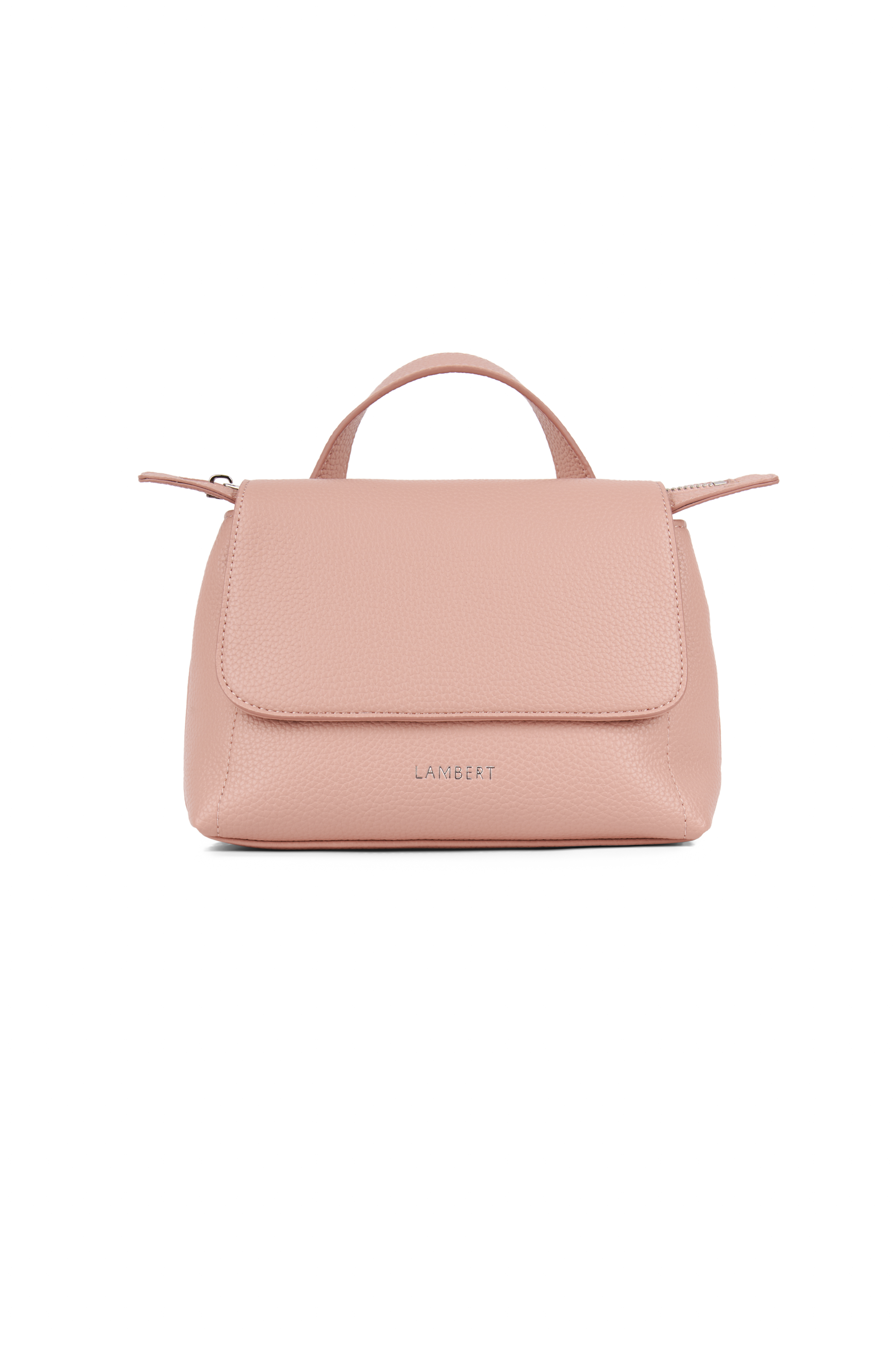 Sac à main 2-en-1 Ginny cuir végan noir – LAMBERT - GINNY-CHIFFON-PEBR - LAMBERT
