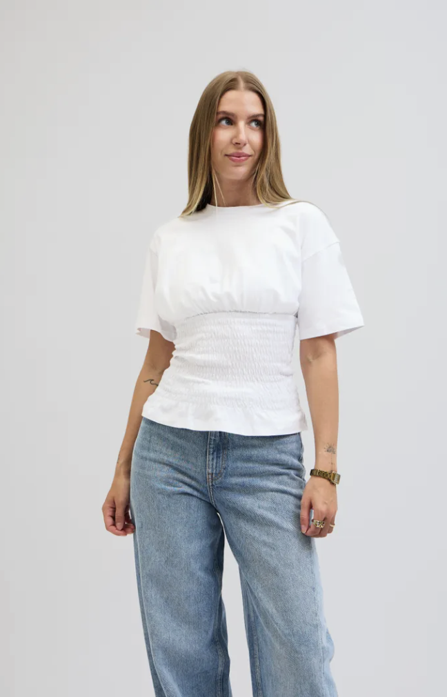 Haut Evelyn avec taille smockée - JJXX - 12292788 - JJXX