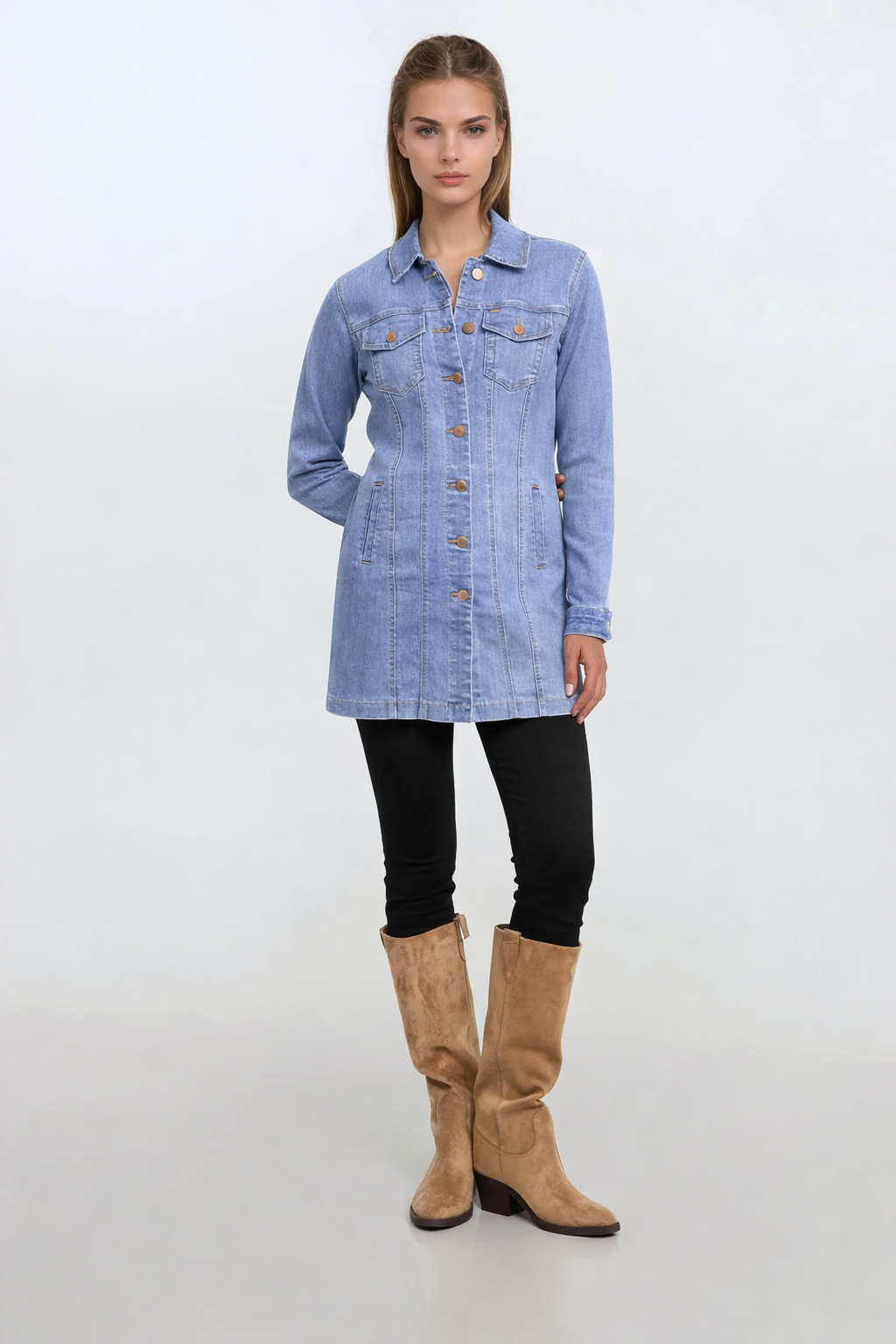 Veste Longue Anna de Denim – LOIS - 5760701500 - LOIS