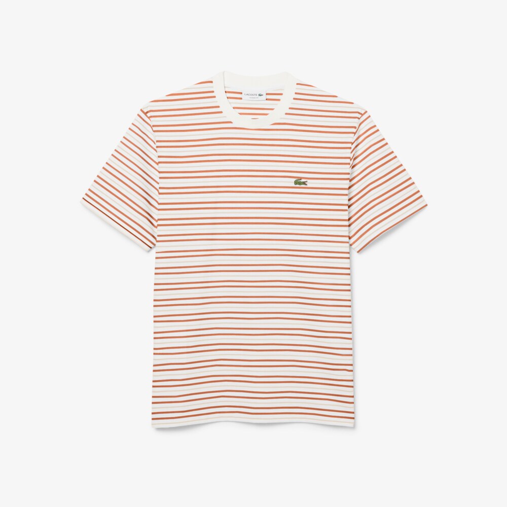 T-shirt classic fit en coton rayé – LACOSTE - TH0874 - LACOSTE