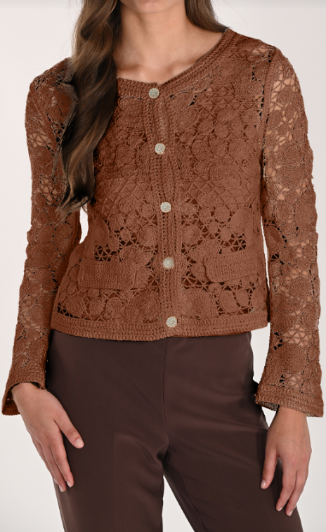 Cardigan boutonné – FRANK LYMAN - 261663 - Frank Lyman