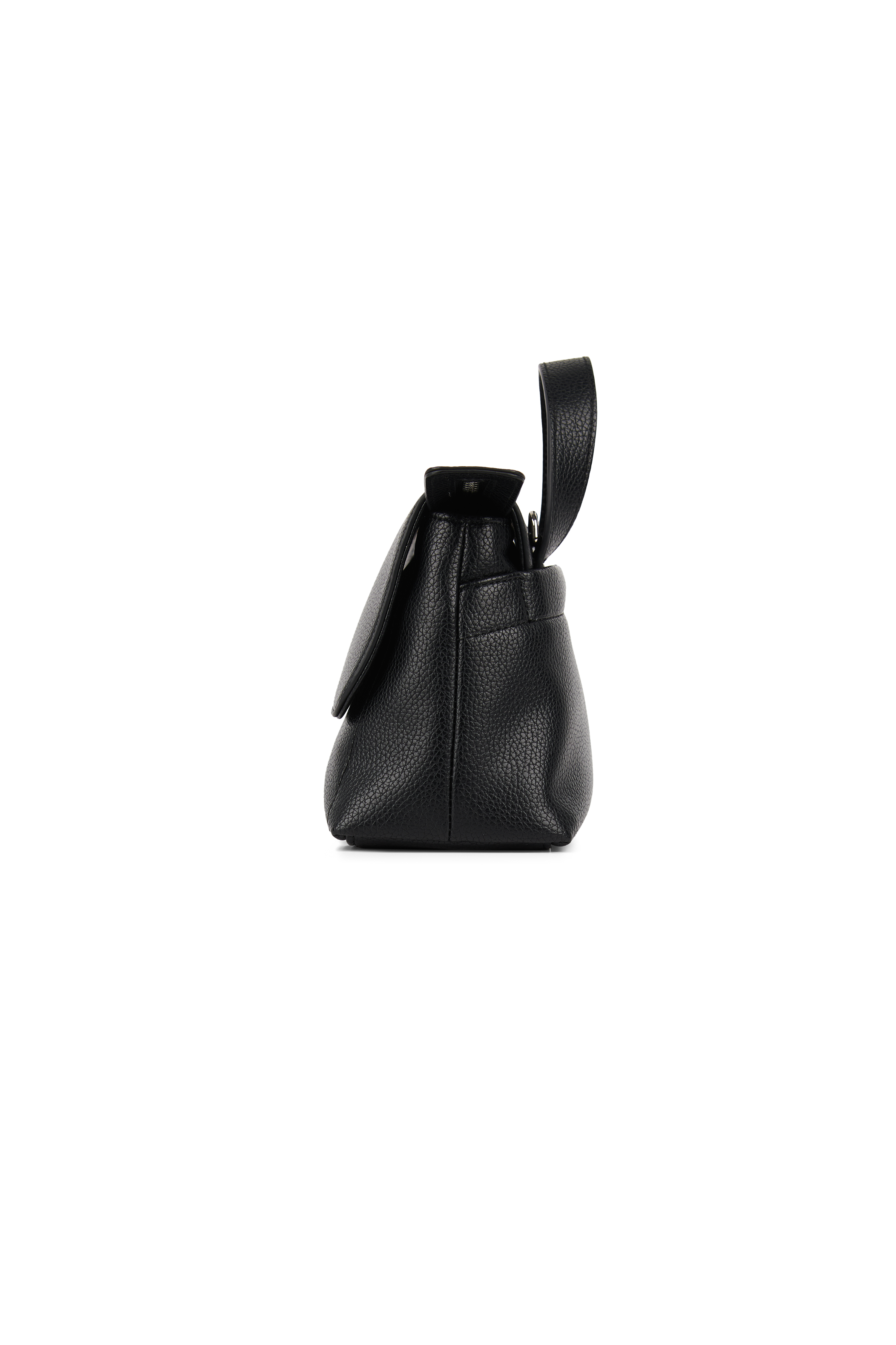 Sac à main 2-en-1 Ginny cuir végan noir – LAMBERT