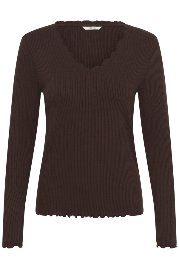 Chandail Ribba V – CREAM