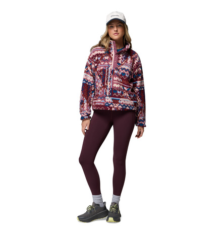 Chandail demi-zip Helvetia II à motif – COLUMBIA