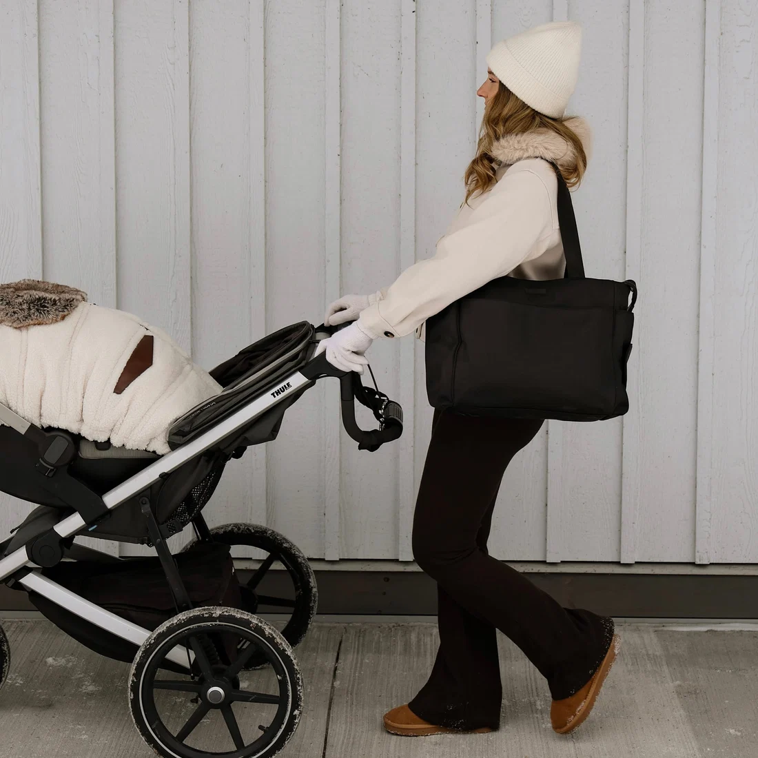 Sac fourre-tout de maternité Milani en nylon – LAMBERT