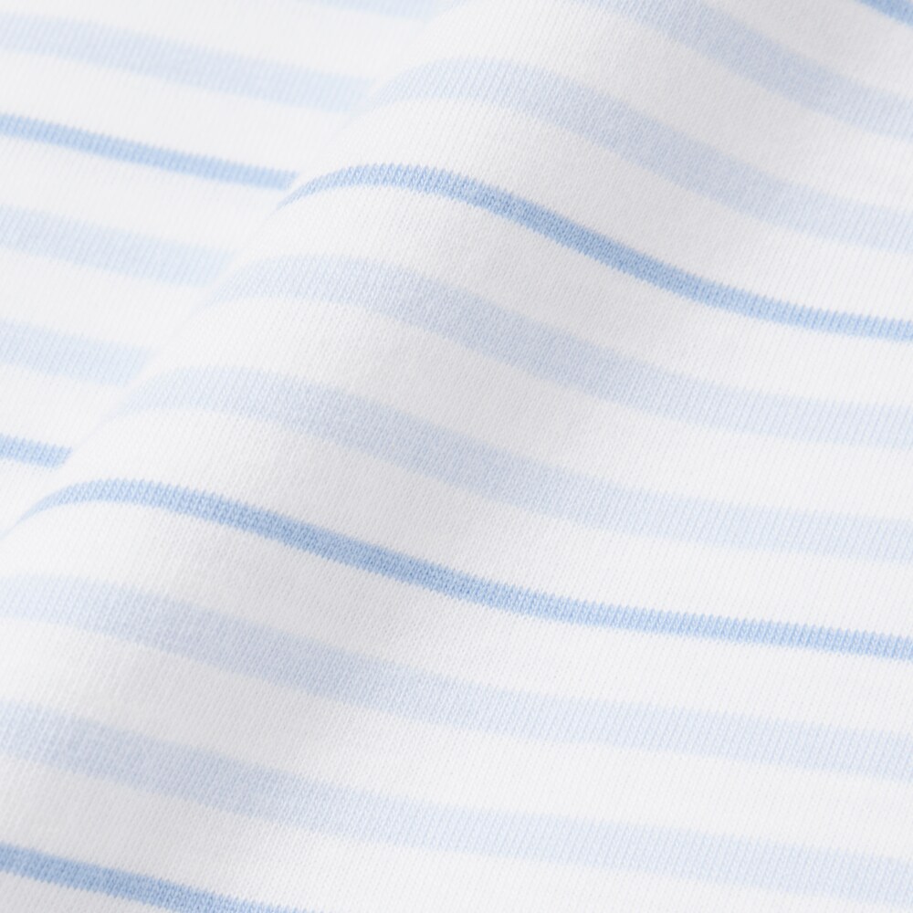 T-shirt classic fit en coton rayé – LACOSTE