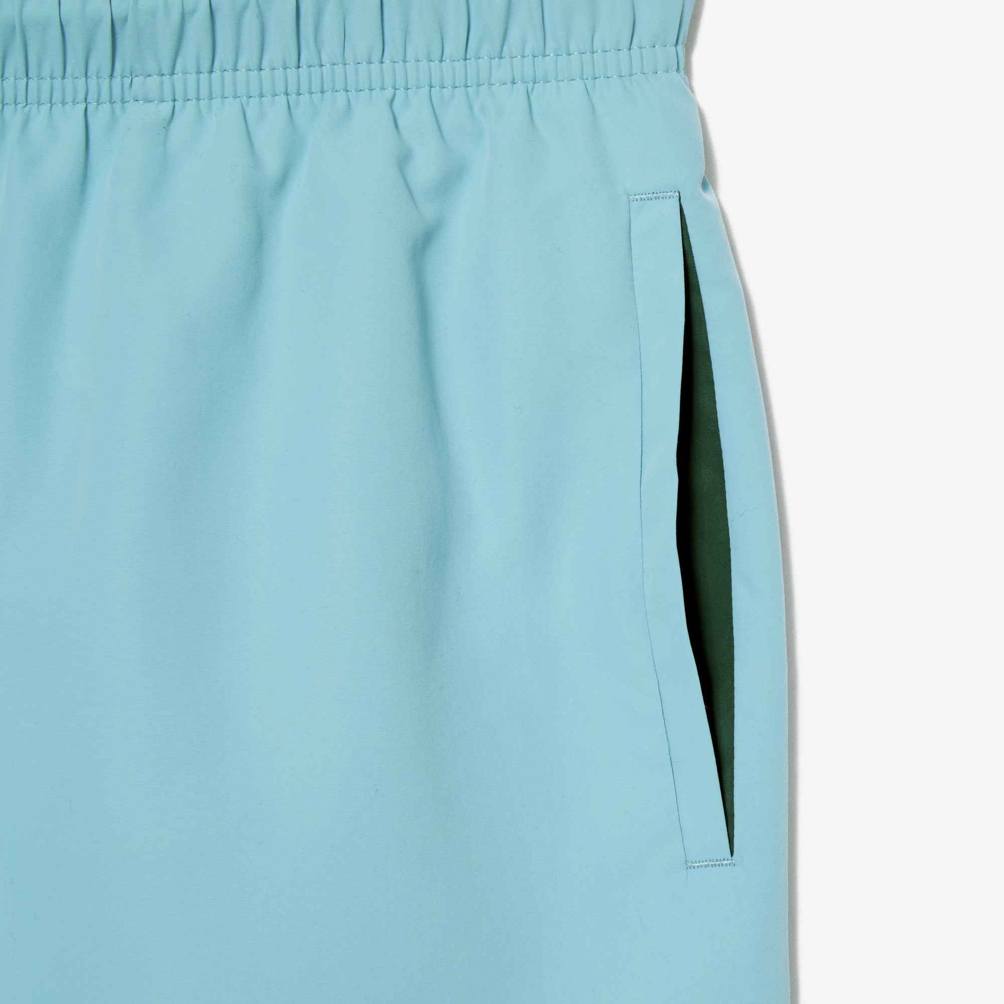Short de bain uni à séchage rapide - LACOSTE