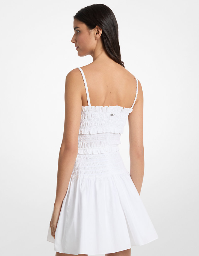 Robe camisole en popeline de coton – MICHAEL KORS