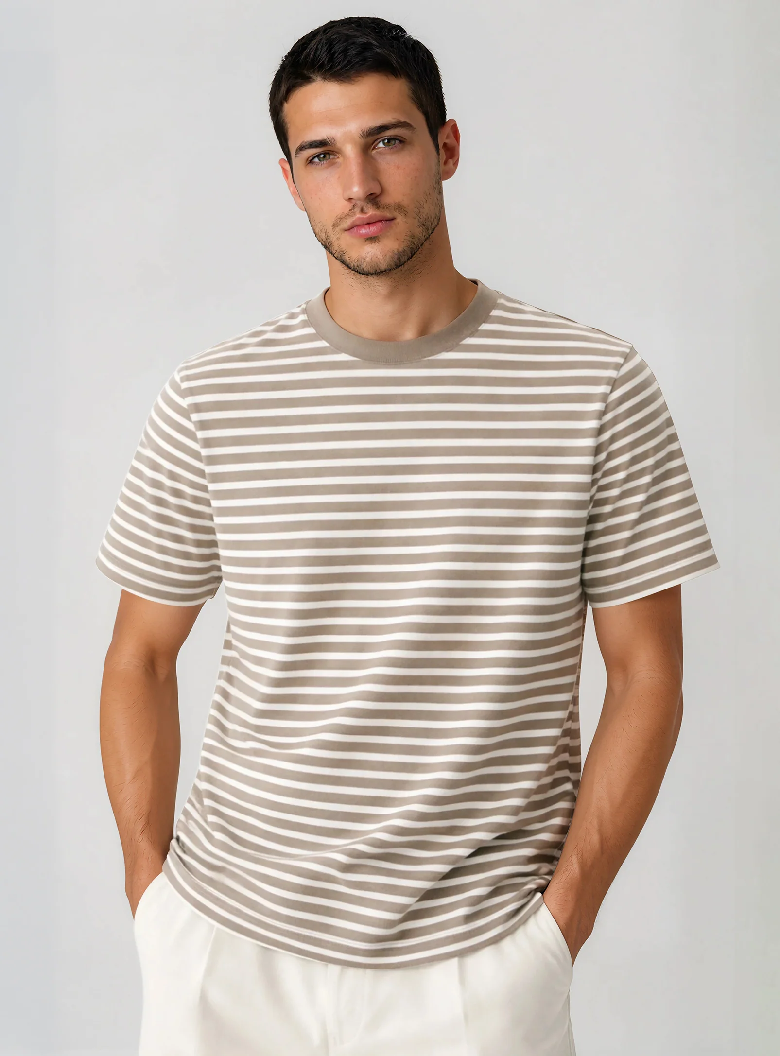 T-shirt col rond semi-fit Mical – POINT ZÉRO - 7661159 - POINT ZERO