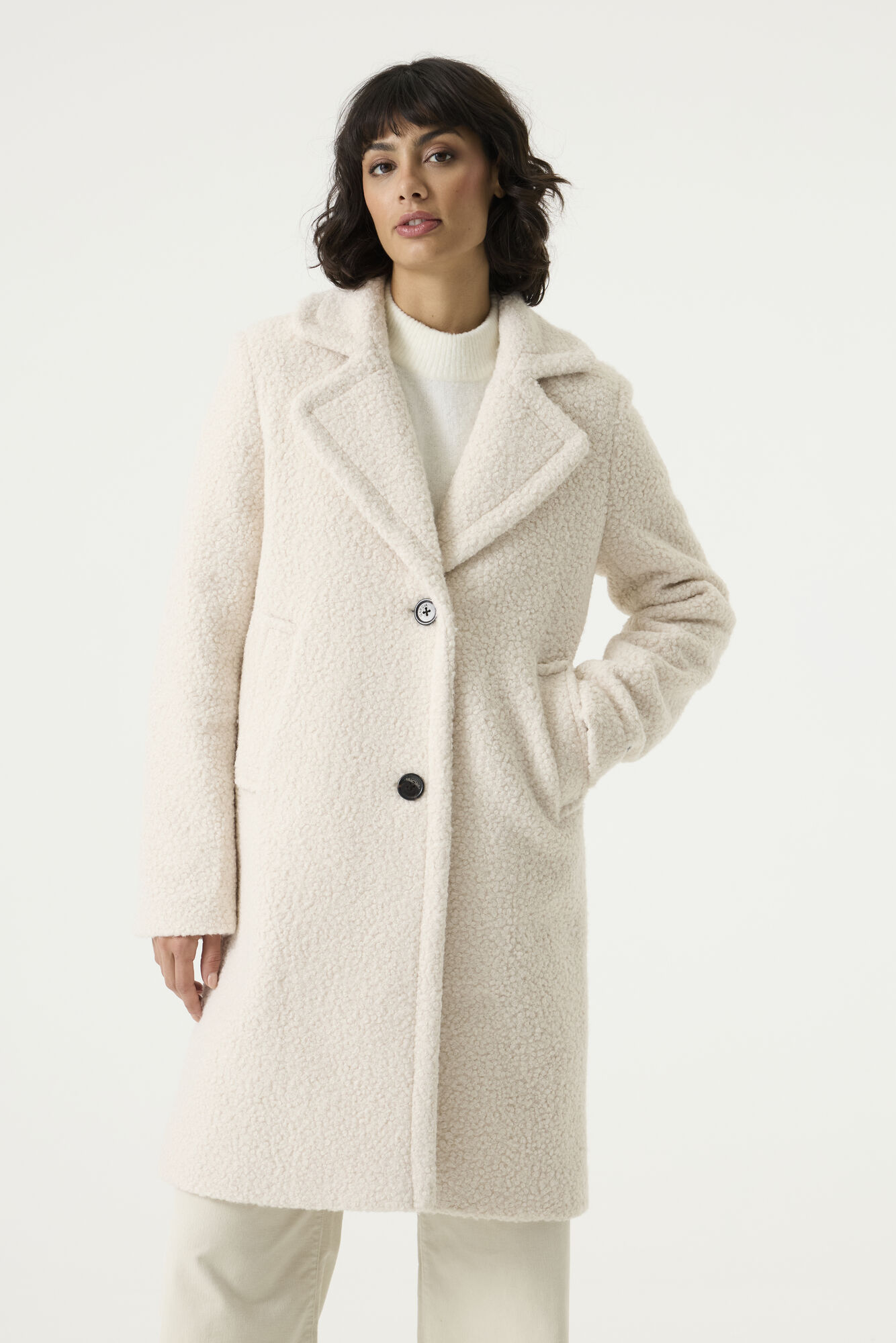 Manteau molletonné – GARCIA - GJ2600910 - Garcia